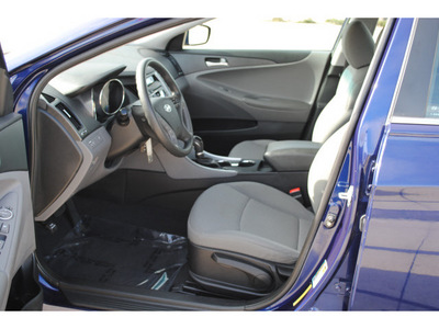 hyundai sonata 2011 blue sedan gls gasoline 4 cylinders front wheel drive autostick 77065