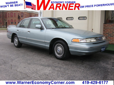 ford crown victoria 1996 green sedan gasoline v8 rear wheel drive automatic with overdrive 45840