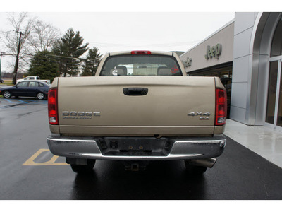 dodge ram pickup 2500 2004 tan slt diesel 6 cylinders 4 wheel drive automatic with overdrive 08844