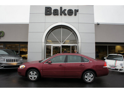 chevrolet impala 2006 dk  red sedan lt flex fuel 6 cylinders front wheel drive automatic with overdrive 08844