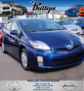 toyota prius 2010 blue hybrid 4 cylinders front wheel drive automatic 34788