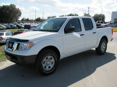 nissan frontier 2012 white s gasoline 6 cylinders 2 wheel drive automatic 33884