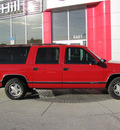 chevrolet suburban 1500 1997 red suv ls gasoline v8 rear wheel drive automatic 33884