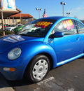 volkswagen new beetle 2001 batik blue coupe gl gasoline 4 cylinders front wheel drive automatic 92653