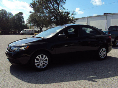 kia forte 2011 black sedan ex gasoline 4 cylinders front wheel drive automatic 32901