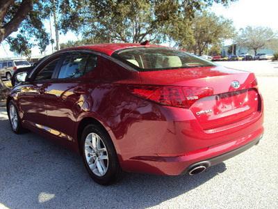 kia optima 2011 red sedan lx gasoline 4 cylinders front wheel drive automatic 32901