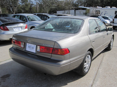 toyota camry 2001 gray sedan le gasoline 4 cylinders dohc front wheel drive automatic 77379