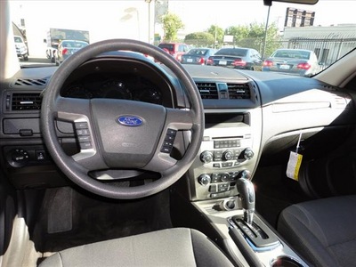 ford fusion 2011 blue sedan se gasoline 4 cylinders front wheel drive 90004
