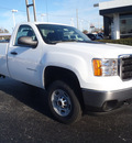 gmc sierra 2500hd 2012 white work truck gasoline 8 cylinders 2 wheel drive automatic with overdrive 28557