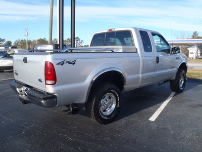 ford f 250 super duty 2001 silver xlt diesel 8 cylinders 4 wheel drive automatic with overdrive 28557