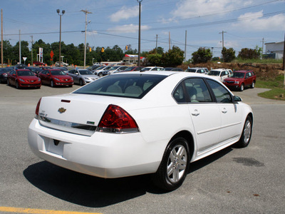 chevrolet impala 2011 white sedan lt flex fuel 6 cylinders front wheel drive automatic 27215