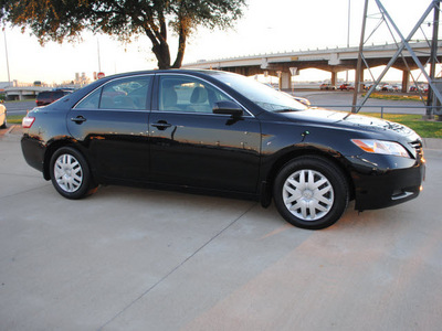 toyota camry 2008 black sedan le gasoline 4 cylinders front wheel drive automatic 75228