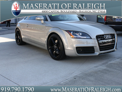 audi tt 2008 silver coupe 3 2 quattro gasoline 6 cylinders all whee drive 6 speed manual 27616