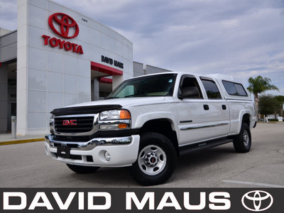 gmc 2500hd sierra 2006 white sle gasoline v8 rear wheel drive automatic 32771