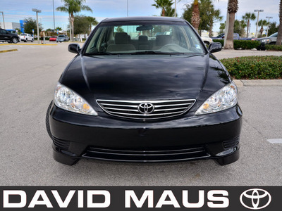 toyota camry 2006 black sedan le gasoline 4 cylinders front wheel drive automatic 32771