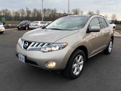 nissan murano 2009 lt  brown suv sl gasoline 6 cylinders all whee drive automatic with overdrive 98371