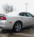 dodge charger 2012 silver sedan sxt plus gasoline 6 cylinders all whee drive automatic 80301
