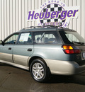 subaru outback 2002 wintergreen wagon gasoline 4 cylinders all whee drive automatic 80905