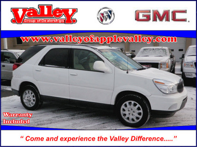 buick rendezvous 2007 white suv cxl gasoline 6 cylinders front wheel drive automatic 55124