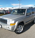 jeep commander 2007 silver suv trail rated flex fuel 8 cylinders 4 wheel drive automatic 81212