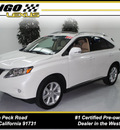 lexus rx 350 2011 white suv gasoline 6 cylinders front wheel drive automatic 91731