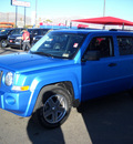jeep patriot 2008 blue suv sport gasoline 4 cylinders 4 wheel drive automatic 79925
