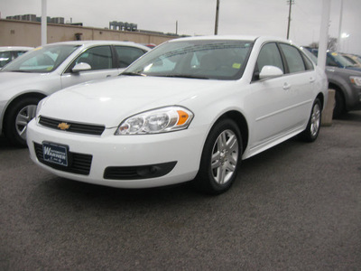 chevrolet impala 2011 white sedan lt fleet flex fuel 6 cylinders front wheel drive automatic 45840