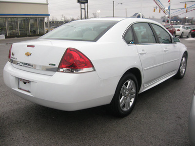 chevrolet impala 2011 white sedan lt fleet flex fuel 6 cylinders front wheel drive automatic 45840