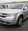 dodge journey 2010 silver suv r t gasoline 6 cylinders front wheel drive automatic 45840