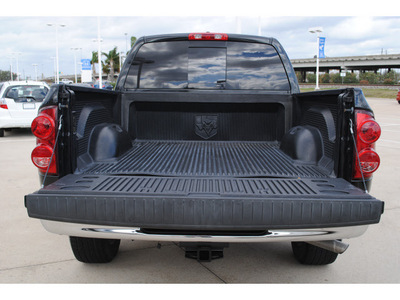 dodge ram pickup 1500 2008 black pickup truck slt gasoline 8 cylinders rear wheel drive automatic with overdrive 77065