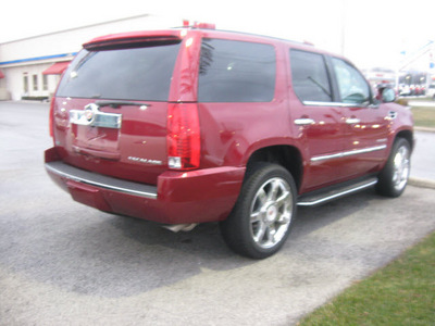 cadillac escalade 2011 red suv luxury flex fuel 8 cylinders all whee drive automatic 45840