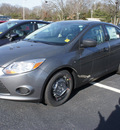 ford focus 2012 gray sedan s gasoline 4 cylinders front wheel drive automatic 08753
