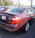 ford fusion 2012 maroon sedan se gasoline 4 cylinders front wheel drive automatic 08753