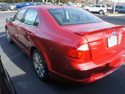 ford fusion 2012 red sedan se gasoline 4 cylinders front wheel drive automatic 08753