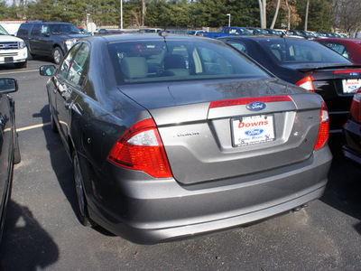 ford fusion 2012 gray sedan se gasoline 4 cylinders front wheel drive automatic 08753