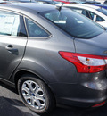 ford focus 2012 gray sedan se gasoline 4 cylinders front wheel drive automatic 08753