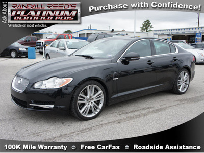 jaguar xf 2011 black sedan supercharged gasoline 8 cylinders rear wheel drive 6 speed automatic 77388