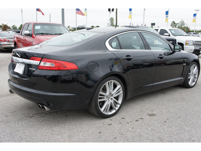 jaguar xf 2011 black sedan supercharged gasoline 8 cylinders rear wheel drive 6 speed automatic 77388