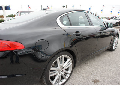 jaguar xf 2011 black sedan supercharged gasoline 8 cylinders rear wheel drive 6 speed automatic 77388