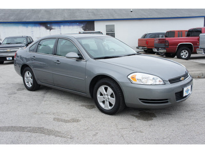 chevrolet impala 2008 grey sedan lt gasoline 6 cylinders front wheel drive 4 speed automatic 77388