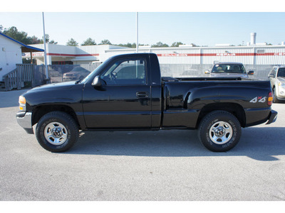 gmc sierra 1500 1999 black pickup truck sl gasoline v6 4 wheel drive automatic 77388