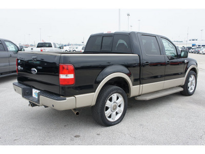 ford f 150 2007 black king ranch flex fuel 8 cylinders rear wheel drive 4 speed automatic 77388