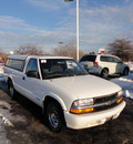 chevrolet s 10 1999 white pickup truck ls gasoline 4 cylinders rear wheel drive automatic with overdrive 60546