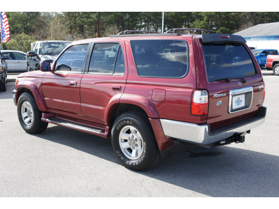 toyota 4runner 2002 red suv sr5 gasoline 6 cylinders rear wheel drive automatic 77388