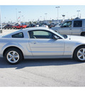 ford mustang 2007 silver coupe gasoline 8 cylinders rear wheel drive 5 speed manual 77388