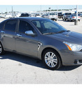 ford focus 2009 dk  gray sedan sel gasoline 4 cylinders front wheel drive automatic 77388