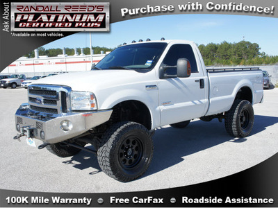 ford f 250 super duty 2007 white pickup truck xlt diesel 8 cylinders 4 wheel drive automatic 77388