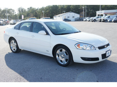 chevrolet impala 2006 white sedan ss gasoline 8 cylinders front wheel drive automatic 77388