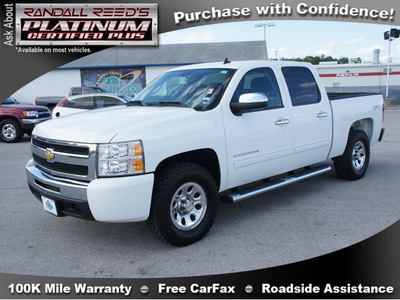 chevrolet silverado 1500 2010 white ls flex fuel 8 cylinders 4 wheel drive automatic 77388