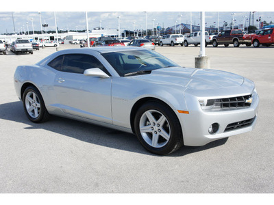 chevrolet camaro 2011 silver coupe lt gasoline 6 cylinders rear wheel drive automatic 77388